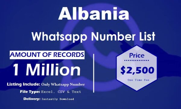 Albania WhatsApp Data Scraping 1 Million