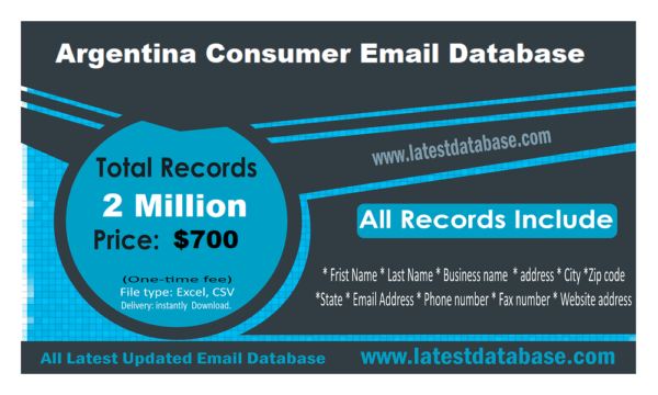 Argentina Email Data Scraping