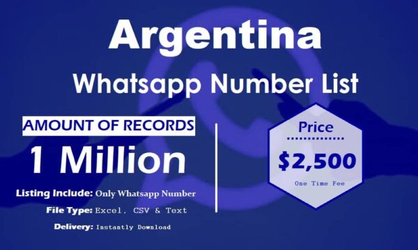 Argentina WhatsApp Data Scraping 1 Million