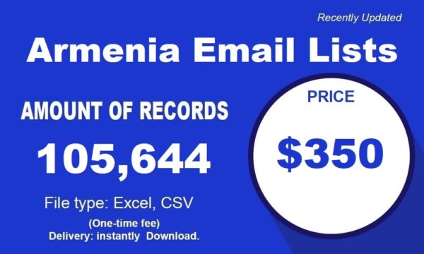 Armenia 100k Email Data Scraping