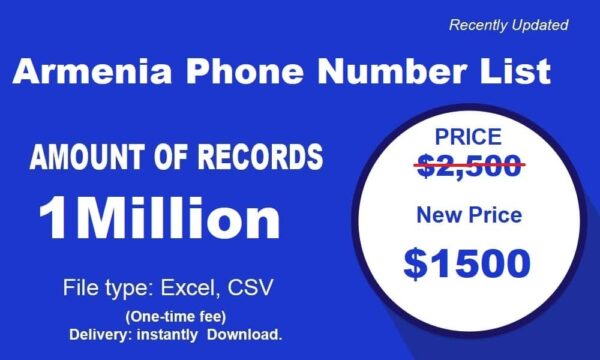 500K Test Armenia Phone Data Scraping