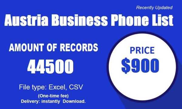 Austria Business Phone Data Scraping