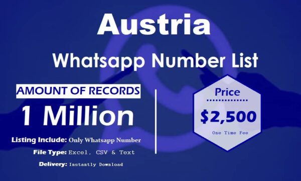 Austria WhatsApp Data Scraping 1 Million