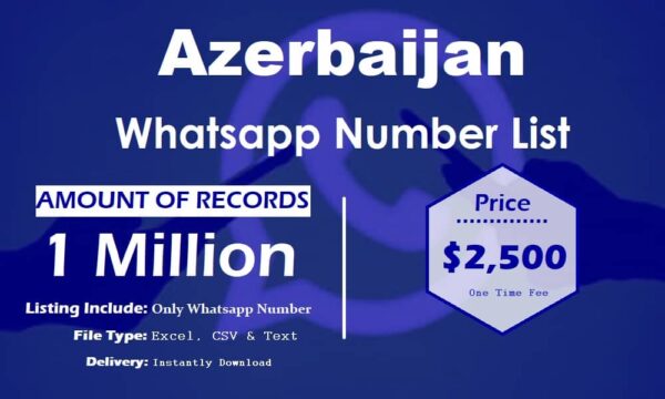 Azerbaijan WhatsApp Data Scraping 1 Million