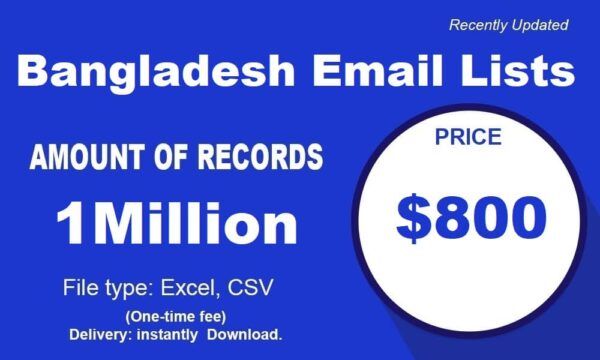 Bangladesh Email Data Scrapings