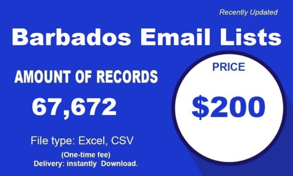 Barbados Email Data Scrapings