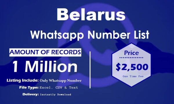 Belarus WhatsApp Data Scraping 1 Million