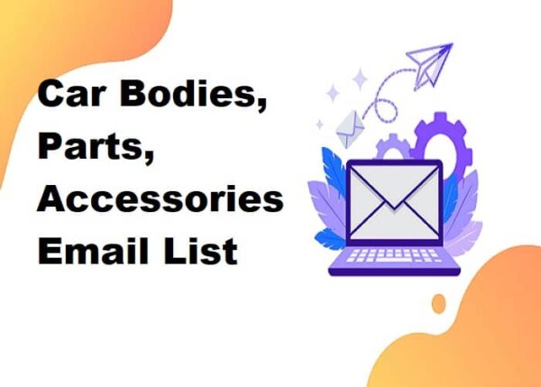 Car Bodies, Parts, Accessories Email Data Scraping