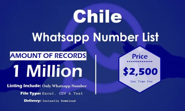 Chile WhatsApp Data Scraping 1 Million