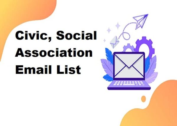 Civic, Social Association Email Data Scraping