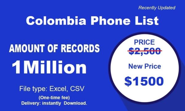 200K Colombia Phone Data Scraping