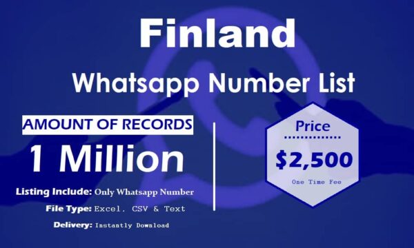 Finland WhatsApp Data Scraping 1 Million