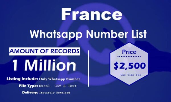 France WhatsApp Data Scraping 1 Million