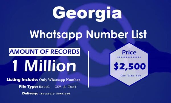 Georgia WhatsApp Data Scraping 1 Million