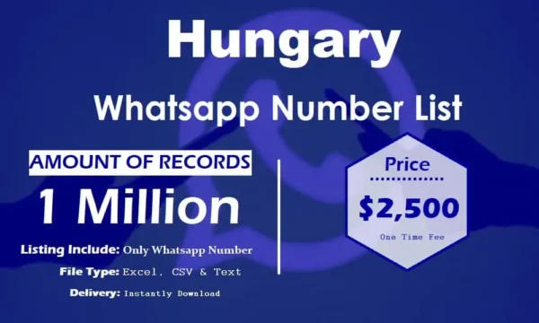 Hungary WhatsApp Data Scraping Trial