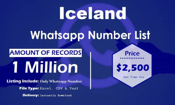 Iceland WhatsApp Data Scraping 1 Million