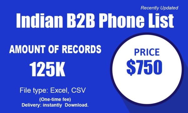 Indian B2B Phone Data Scraping