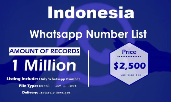 Indonesia WhatsApp Data Scraping 1 Million