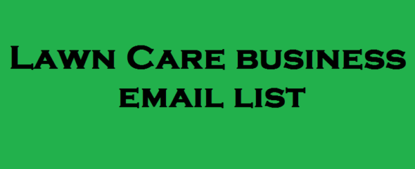 Lawn Care Email Data Scraping