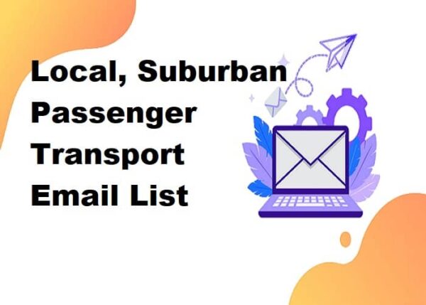 Local, Suburban Passenger Transport Email Data Scraping