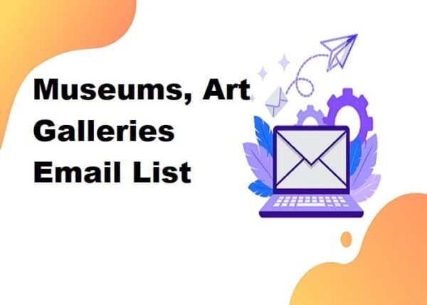 Museums, Art Galleries Email Data Scraping