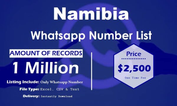 Namibia WhatsApp Data Scraping 1 Million