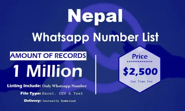 Nepal WhatsApp Data Scraping 500K