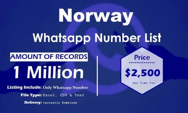 Norway WhatsApp Data Scraping 100K