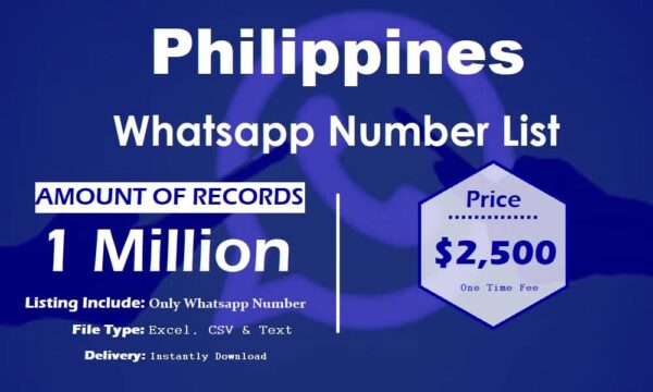 Philippines WhatsApp Data Scraping 1 Million