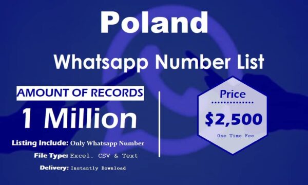 Poland WhatsApp Data Scraping 1 Million