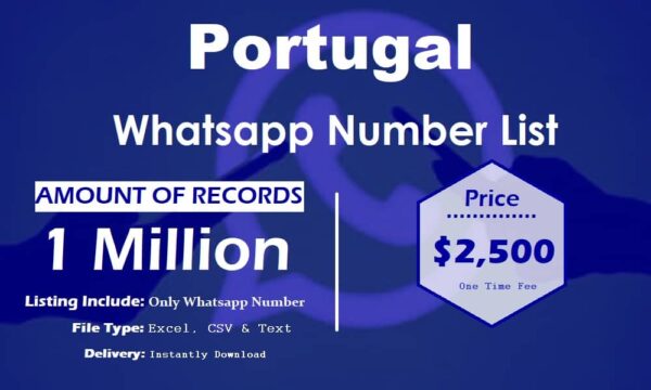 Portugal WhatsApp Data Scraping 1 Million