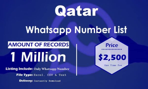 Qatar WhatsApp Data Scraping 1 Million