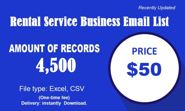 Rental Service Email Data Scraping