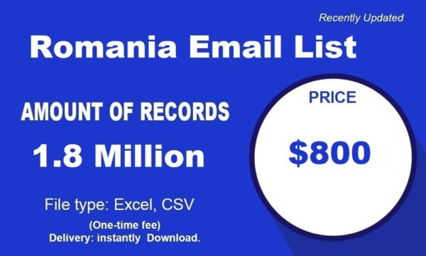 Romania Email Data Scraping