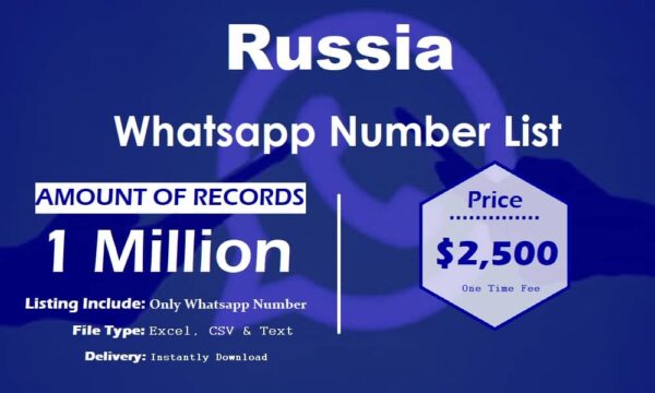 Russia WhatsApp Data Scraping 1 Million