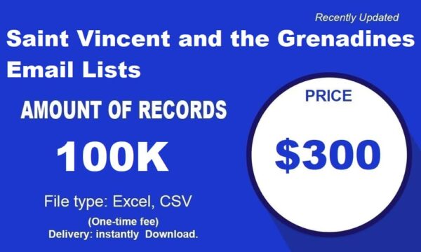 Saint Vincent and the Grenadines Email Data Scrapings