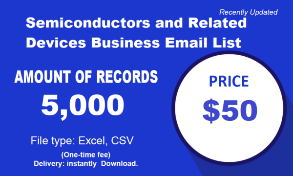 Semiconductor Devices-Wholesale Email Data Scraping