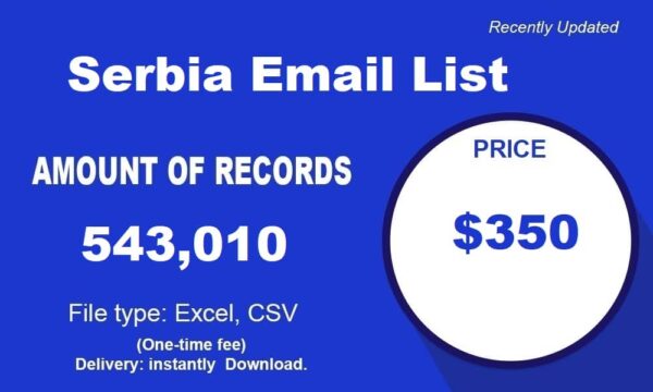 Serbia Email Data Scraping