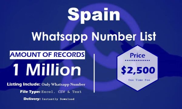 Spain WhatsApp Data Scraping 1 Million