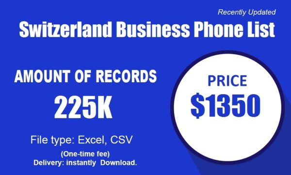 Switzerland Business Phone Data Scraping