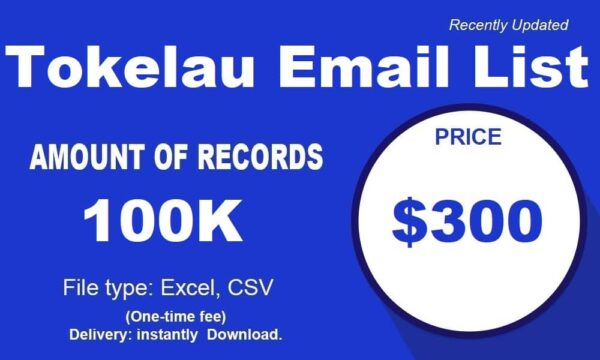 Tokelau Email Data Scrapings