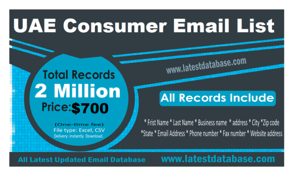 UAE Email Data Scraping