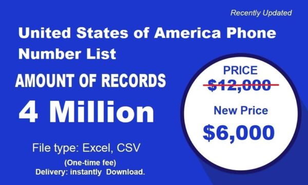 USA Phone Data Scraping 5 Million