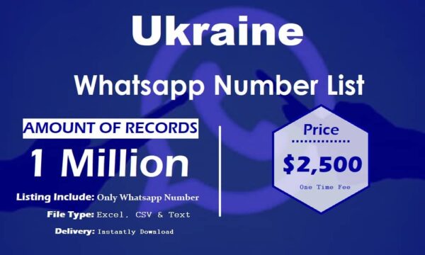 Ukraine WhatsApp Data Scraping 1 Million