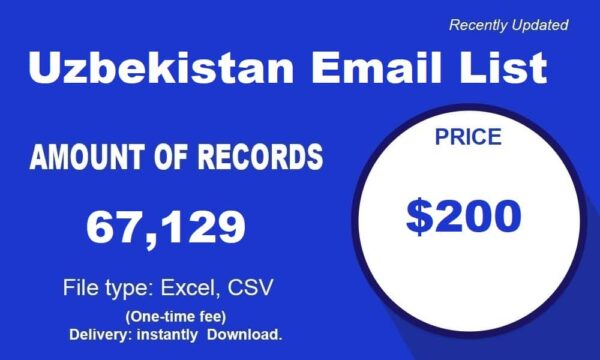 Uzbekistan Email Data Scraping