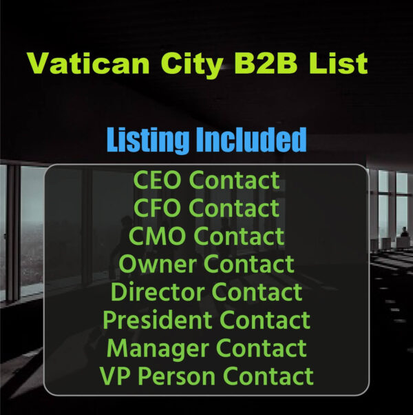 Vatican City B2B List Small