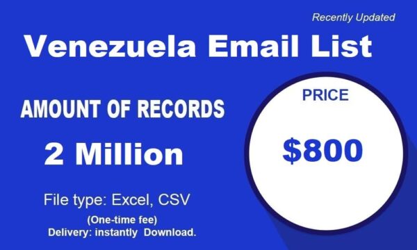 Venezuela Email Data Scrapings