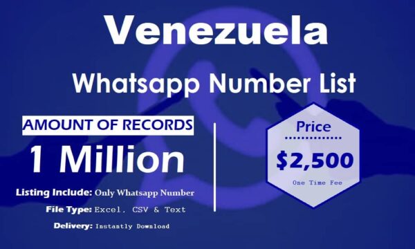 Venezuela WhatsApp Data Scraping 1 Million