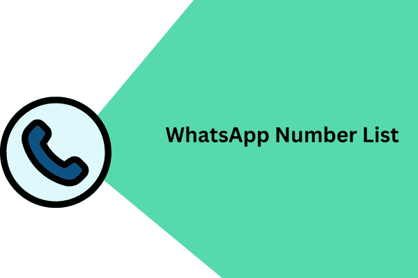 whatsApp Number List